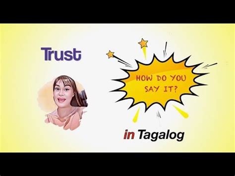 trusted in tagalog